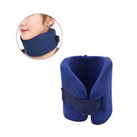 YOMIUP Neck Brace Collar Medical Neck Support Neck Guard for Neck and Shoulder Tension Size S (Dark Blue)