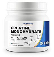 Nutricost Creatine Monohydrate (500 Grams) (Blue Raspberry)