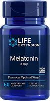 Life Extension Melatonin | 3 mg 60 capsules ( Multi-Pack)