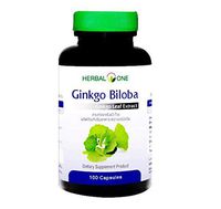 100 Caps x 40 mg Gingko Biloba Leaf Extract Increase Memory Ouay Un Brand
