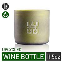 WOO Honeysuckle, Cardamom & Citrus Scented | Hand Poured, Refillable & Made with Upcycled Wine Bottle | Gift box Included | 50-Hour Burn Time - 11.5 oz.