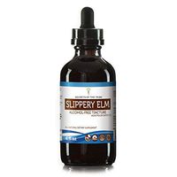 Slippery Elm Tincture Alcohol-Free Extract, Responsibly farmed Organic Slippery Elm Ulmus Rubra Soothing and Emollient Properties 4 OZ