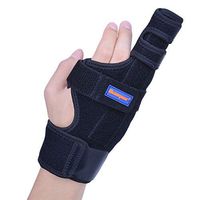 Boxer Finger Splint- Original Metacarpal Splint for Boxer's Fracture, 4th or 5th Finger Break, Post-Operative Care and Pain Relief (S/M)