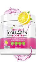 Plant Based Collagen Powder - Vegan Collagen Supplement with Hyaluronic Acid & Camu Camu - Supports Natural Collagen Production - Skin Hydration & Complexion, Hair, Nails & Joint Support - 30 Servings