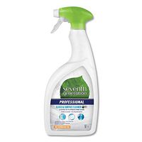 Seventh Generation 44730EA Natural Glass & Surface Cleaner, Free & Clear, 32 oz Spray Bottle