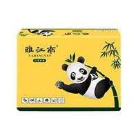 XQXCL No Fragrance Pumping Toilet Paper Khaki Towels Tissue Paper Napkins Pumping 4 Packs of Paper Facial Tissues Cube Box Tissues