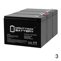 Mighty Max Battery ML10-12 - 12V 10AH Wheelchair Medical Mobility Battery - 3 Pack Brand Product