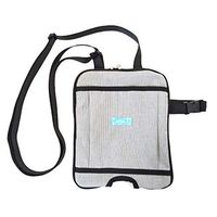 XIHAA Bladder Ostomy Elderly Drainage Bag Care Package Square, Urine Bag Bile Drainage Bag Ostomy Bag Care Kit (1Pcs),Graystripes,1000Ml