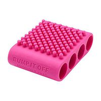 Bump It Off Silicone Cleaning Scrubber Brush for Fabric, Kitchen, Pets, Body, Beauty | Pink