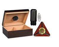 Quality Importers Humidor Starter Kit, Capri