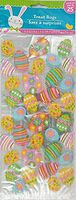 Easter Egg Treat Sacks & Ties 11.5”x5”x3”, 25 Bags/Pk