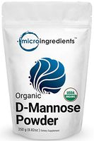 Organic D Mannose Powder, 8.8 Ounce (250 Grams), Maximum Strength to Powerfully Support Urinary Tract Cleanse and Bladder Health for Both Men and Women, No GMOs and Vegan Friendly