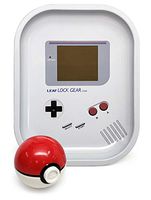 Leaf lock Gear Mini Rolling Tray (Portable Video Game) with Ball Grinder - 2 Item Bundle