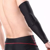 COYUE Arm Sleeves Compression,Men, Women & Youth Basketball Shooter Sleeve - Best Protection for Basketball, Baseball, Football, Tennis Elbow, Golf Elbow Treatment Reduce Joint Pain(1 PC)