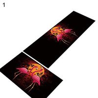 TbpersicwT Home bedroom carpet door mat, Flamingo Octagon Bear Bathroom Anti-slip Doormat Floor Mat Rug Living Room Decor - 40120cm 1