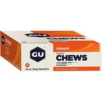 GU Energy Chews - 18-Pack Orange, 18/Box