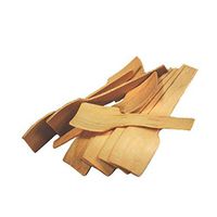 Perfect Stix Green Spoon 70 Birchwood Square Compostable Cutlery Taster Spoon with Concave, 2-3/4" Length (Pack of 100)