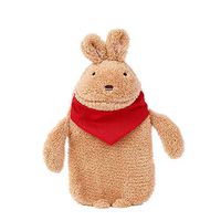 Luckycyc Rabbit Hot Water Bag,Cute Plush Doll Rabbit Cover Warm Water Bag for Kids,Great Hand Warmer for Pain Relief,Hot and Cold Therapy.