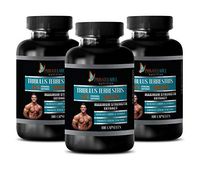 Testosterone Booster tribulus - TRIBULUS TERRESTRIS 45% STEROIDAL SAPONINS 1000MG - Maximum Strength Extract - tribulus Herbal Capsules - 3 Bottles 300 Capsules