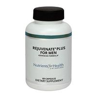 Saw Palmetto - Prostate Supplements for Men - Beta Sitosterol - Rejuvenate Plus for Men - 60 Capsules -Nutrients for Health by WT Rawleigh