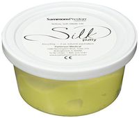 Sammons Preston Silk Putty, Yellow, Soft, 2 oz, Occupational & Physical Therapy, Therapeutic Exercise, Flexible & Smooth Putty for Hand Strengthening, Arthritis, Postoperative Recovery