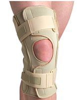 Swede-O Hinged Knee Wrap ROM Med Beige