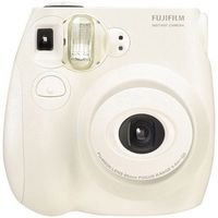 Fujifilm Instax Mini 7s White + 10 Exposures Instant Film Camera (New)