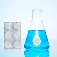 Car Windshield Glass Washer Cleaning Tablets, Multifunctional Effervescent Spray Cleaner Cleaning Tool, Auto Window Cleaner 6PCS