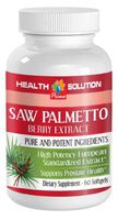 Urinary Health - Saw Palmetto Berry Extract - Saw Palmetto Whole herb - 1 Bottle 60 Softgels