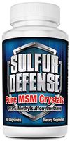 7 Lights Sulfur Defense, MSM Crystals (99.9% Methylsulfonylmethane), 90 Caps