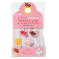 Plus「 Mekurikko」 Sweet M Size 35-903 Heart 1 （Ring Finger Cots）[Turning Paper] Japan Import