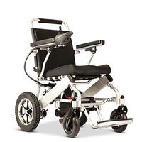Thrive Mobility Fold and Travel Lightweight Electric Wheelchair for Adults Folding Foldable Transport Electric Wheelchair Motorized, Automated WheelchairFDA Approved (7002 Silver)