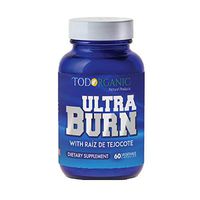 Todorganic - Ultra Burn Detox and Cleanse, 30 Days | The Best Supports with Tejocote Root, Green Tea, Organic Wheatgrass and Spirulina for Weight Loss Fat Burner Everythig in a Pill for 30 Day