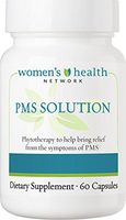 PMS Solution by Women's Health Network - Natural PMS Relief with Herbal Based Hormonal Support (1 Bottle)
