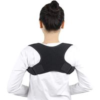 Adjustable Posture Corrector Back Support Belt Shoulder Bandage Corset Back Orthopedic Spine Posture Corrector Back Pain Relief Prevents Slouching