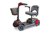 New E-Wheels Medical EW-M39 Lightweight 4 Wheel Electric Travel Red Scooter