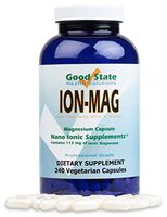 Good State ION-MAG - Ionic Magnesium Capsules - (115 mg Each Serving) (240 Veggie Capsules)