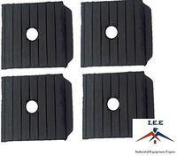 4 Pack Medium Anti Vibration Isolation Pads Air Compressor Heavy Equipment 3x3x1
