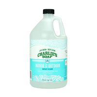 Charlie's Soap Indoor & Outdoor Surface Cleaner Refill (1 Gallon, 1 Pack) Natural Outdoor Cleaning Spray – Safe for Indoor Use – Non-Toxic and Biodegradable