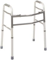 Days Bariatric Walker for Elderly and Handicapped, Extra Wide Adjustable Walker with Heavy Duty Support and Dual Release Locking, Mobility Assistance for Tall and Large Individuals