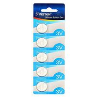 Insten CR2016 3V Lithium Batteries Coin Button Cell Watch Battery (Pack of 5-Piece)