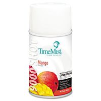 TimeMist 9000 Shot Metered Air Fresheners, Mango, 7.5oz, Aerosol - four aerosol air freshener refills.