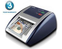 AccuBANKER D450 Counterfeit Money Checker Machine, Magnetic, Infrared, Watermark and Micro-printing Detection in less than 1 Second with Audible and Visual Alert for Suspicious Bill