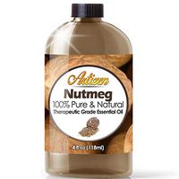 Artizen Nutmeg Essential Oil (100% Pure & Natural - UNDILUTED) Therapeutic Grade - Huge 4oz Bottle - Perfect for Aromatherapy, Relaxation, Skin Therapy & More!