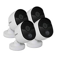 Swann SRPRO-1080MSBWB4, PRO 1080MSB Thermal Sensor Outdoor Wide Angle Security Cameras 4 Pack 1080p Full HD CCTV with IR Night Vision & PIR Motion Detection