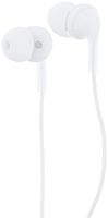 AmazonBasics In-Ear Wired Headphones Earbuds with Microphone, White