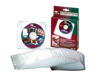 DAC MP-150 Double-Sided CD Pockets, Pack of 50