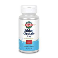 Kal Lithium Orotate 5 Mg, 60 Count