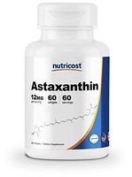 Nutricost Astaxanthin 12mg, 60 Softgel Capsules