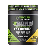 Vegun Nutrition - VBURN - Fat Burner - Natural Thermogenic Diet and Weight Loss Supplement, Metabolism and Energy Booster - Appetite Suppressant - L-Carnitine, Green Tea Extract, Garcinia and CLA